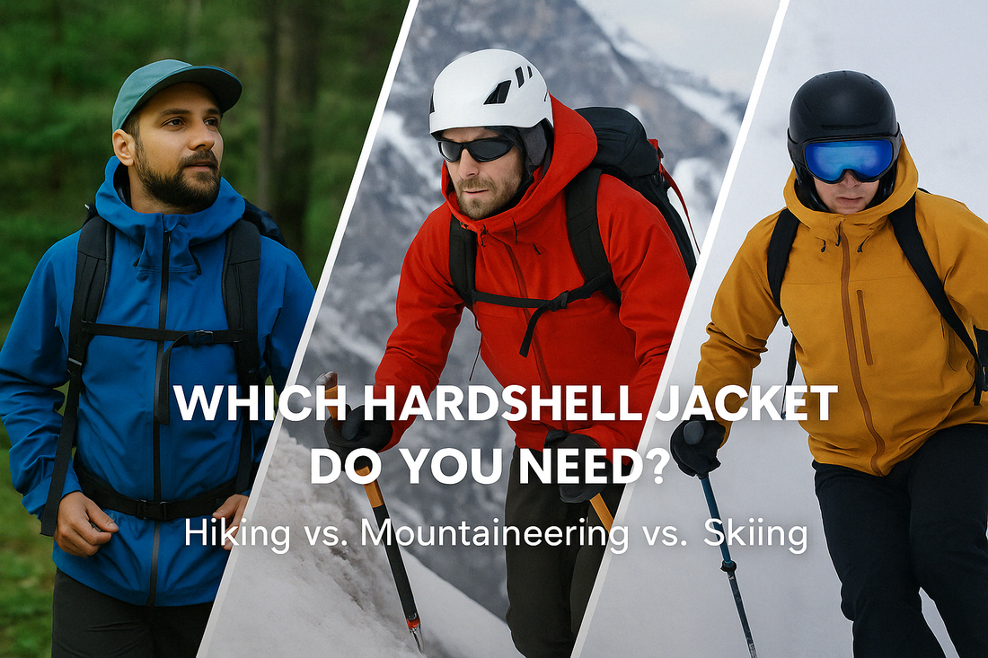How to Choose a Hardshell Jacket for Hiking, Mountaineering, and Skiing? Practical Recommendations for 3 Outdoor Scenarios