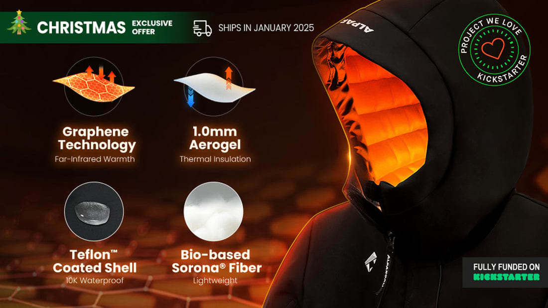 Comparison of Aerogel and Down technology in jackets for optimal winter warmth and insulation features.