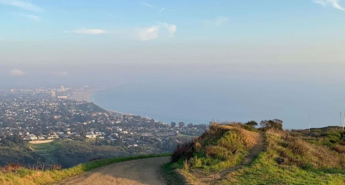  panoramic view of Los Angeles trails highlighting 20+ best hikes, featuring varied difficulty, essential gear, and seasonal tips.