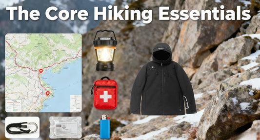 Hiking essentials for men include winter gear, beginner tips, and 10 must-have items like maps, lanterns, and jackets.