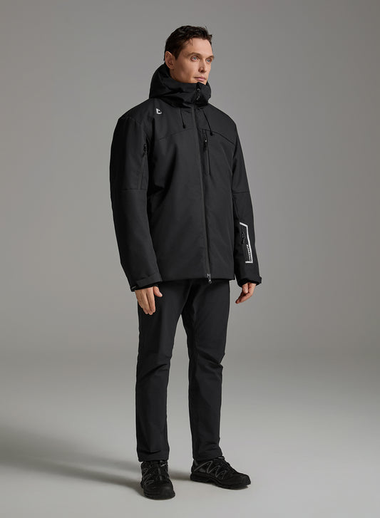 Alpargali Aerogel Graphene Puffer Jacket on model