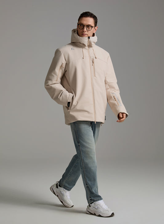 Alpargali Aerogel Graphene Puffer Jacket on model