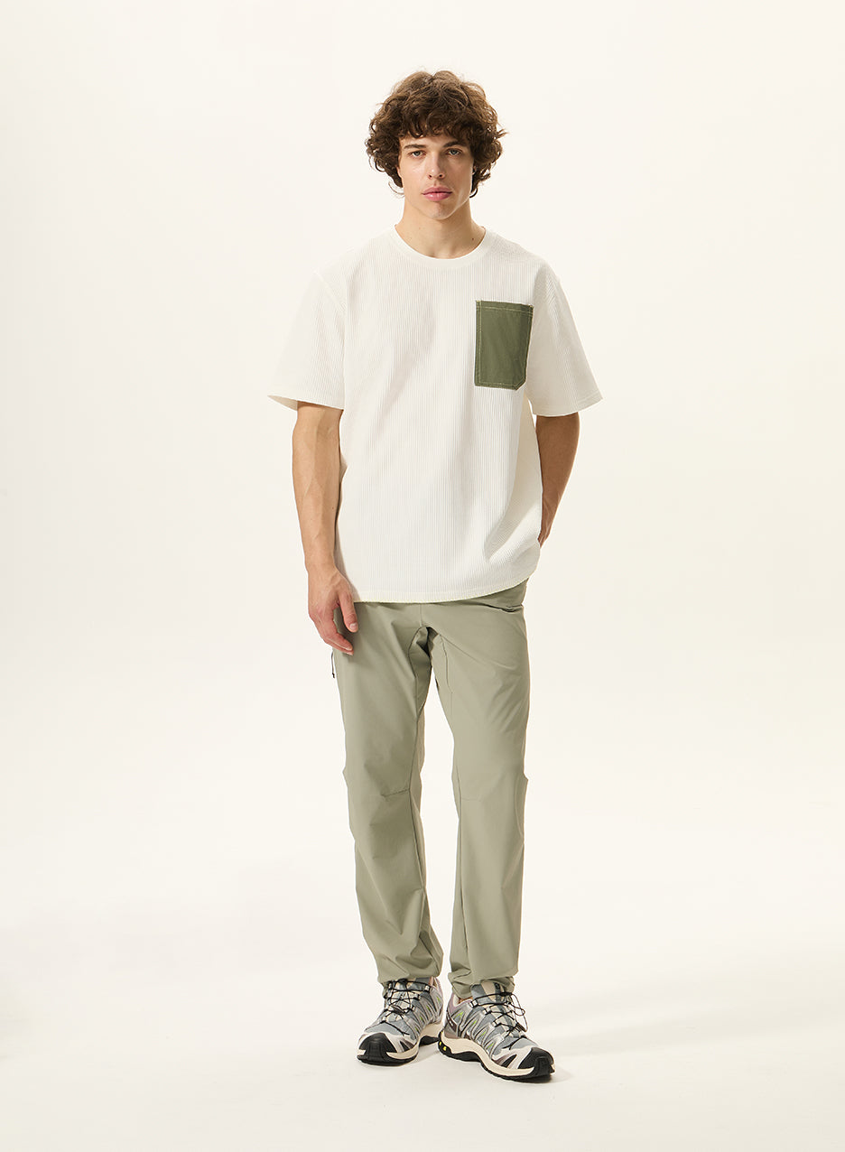 Urbaneon Solotex GridWave White Tee