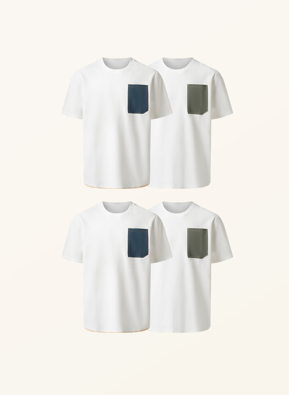 Urbaneon Solotex GridWave White Tee Bundle