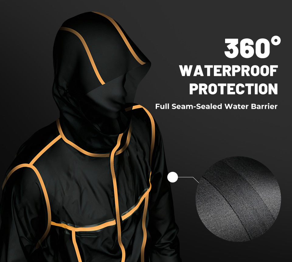 360° Seam-Sealed Waterproofing