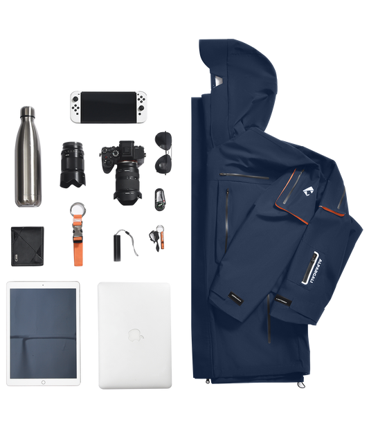 Men’s All-Weather Outdoor Jacket on model