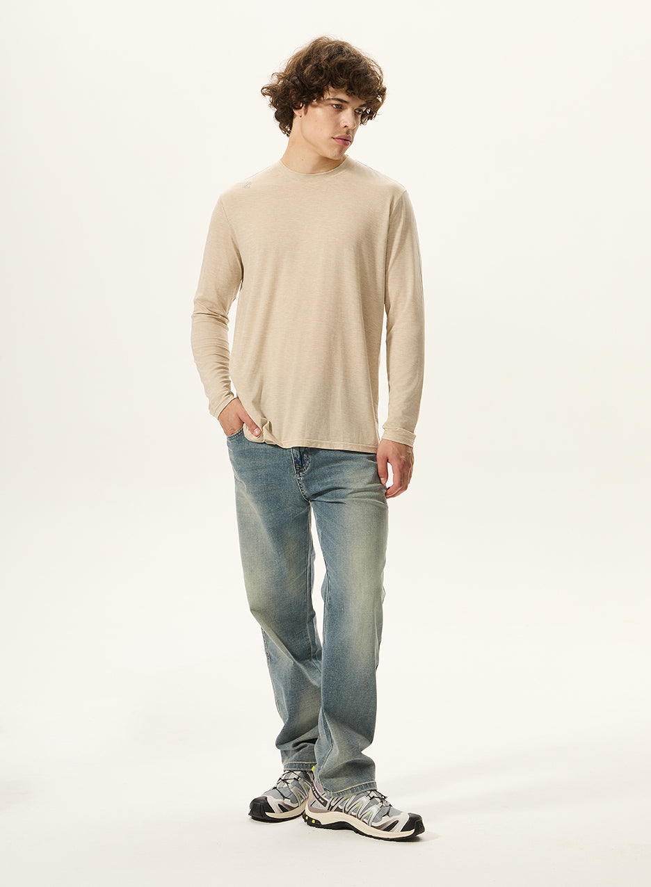 Long Sleeve T-Shirt | Breathable Wool & TENCEL™ Modal Tee | Alpargali