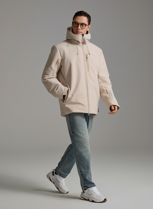 Alpargali Aerogel Graphene Puffer Jacket on model